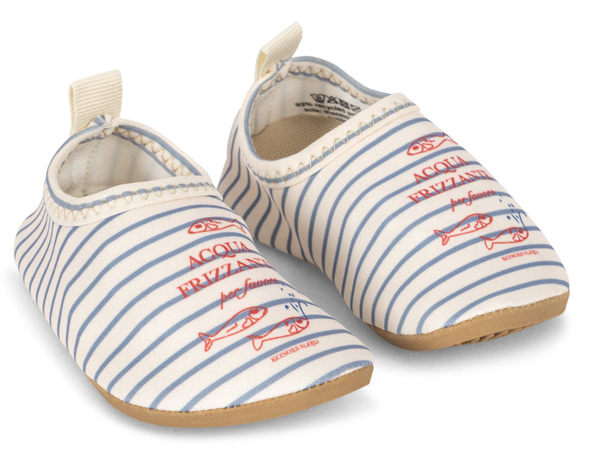 Zapatos de baño Aster (STRIPE BLUIE) - Konges Sløjd