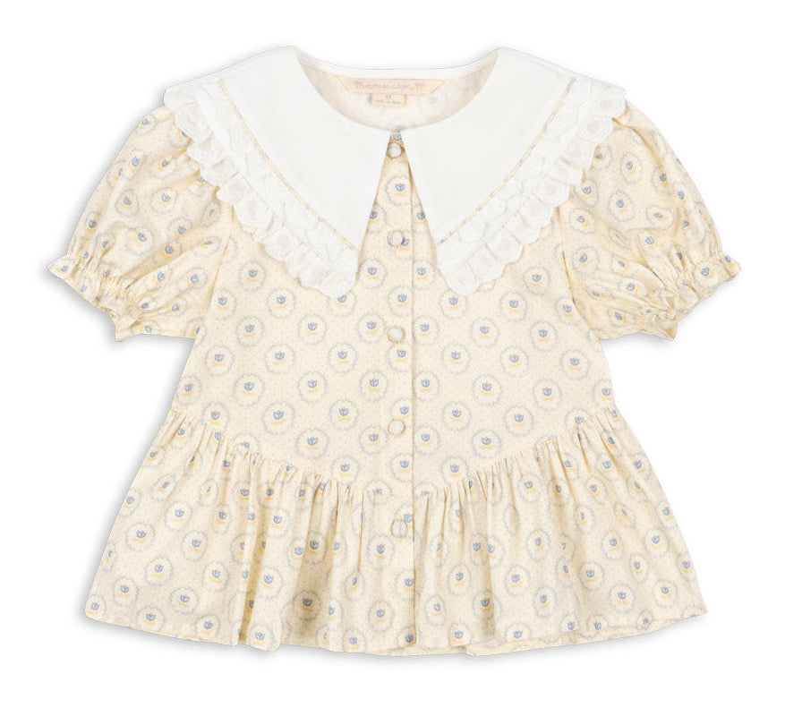 Blusa Coeur Collar (Ciel Mirage) - Konges Sløjd