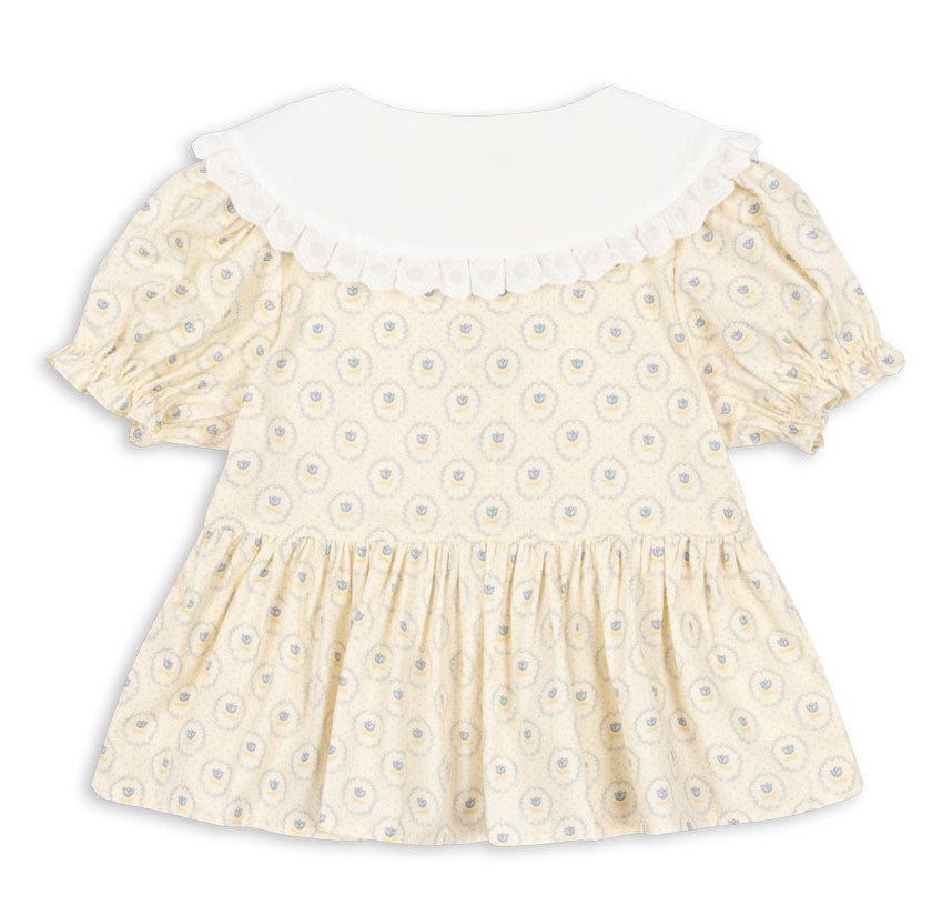 Blusa Coeur Collar (Ciel Mirage) - Konges Sløjd