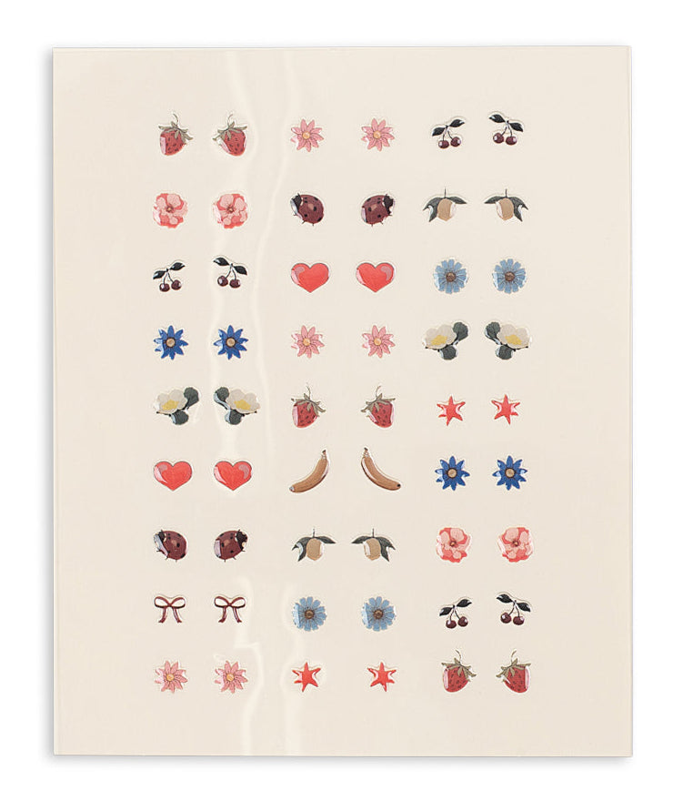 Pegatinas para pendientes Earring Stickers (Multi) - Konges Sløjd