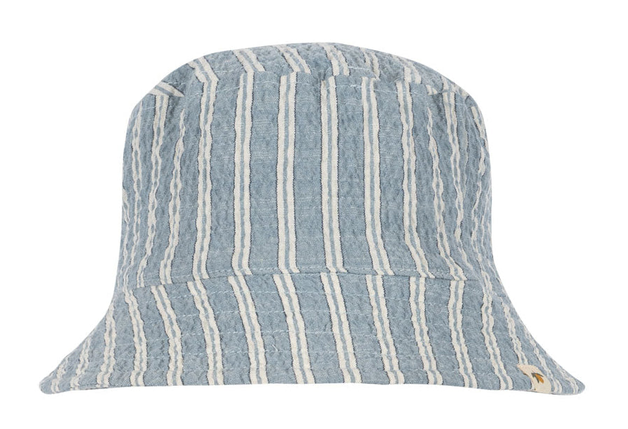 Gorro de pescador Elliot (Trio Bleu Stripe) - Konges Sløjd