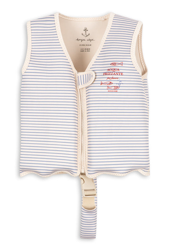 Chaleco de natación Ellis Stripe Bluie - Konges Sløjd