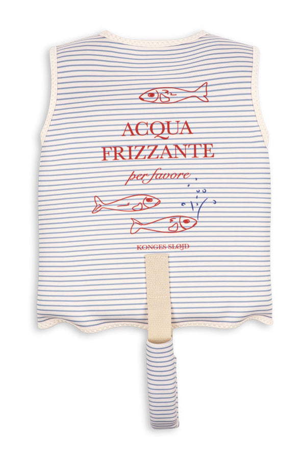 Chaleco de natación Ellis Stripe Bluie - Konges Sløjd