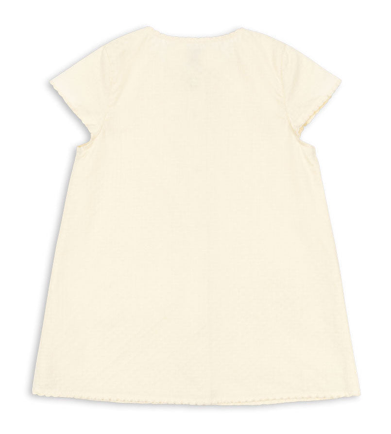 Vestido Evia Cherry (Cloud Cream) - Konges Sløjd