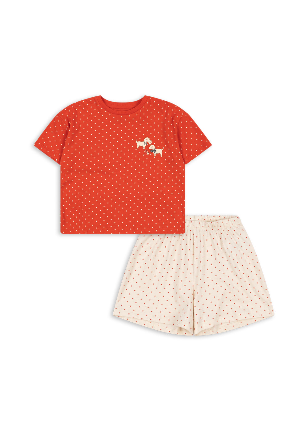 Conjunto Famo Box Fit (Fraise Dot) - Konges Sløjd