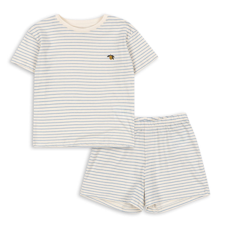 Conjunto Famo (Stripe Bluie) - Konges Sløjd