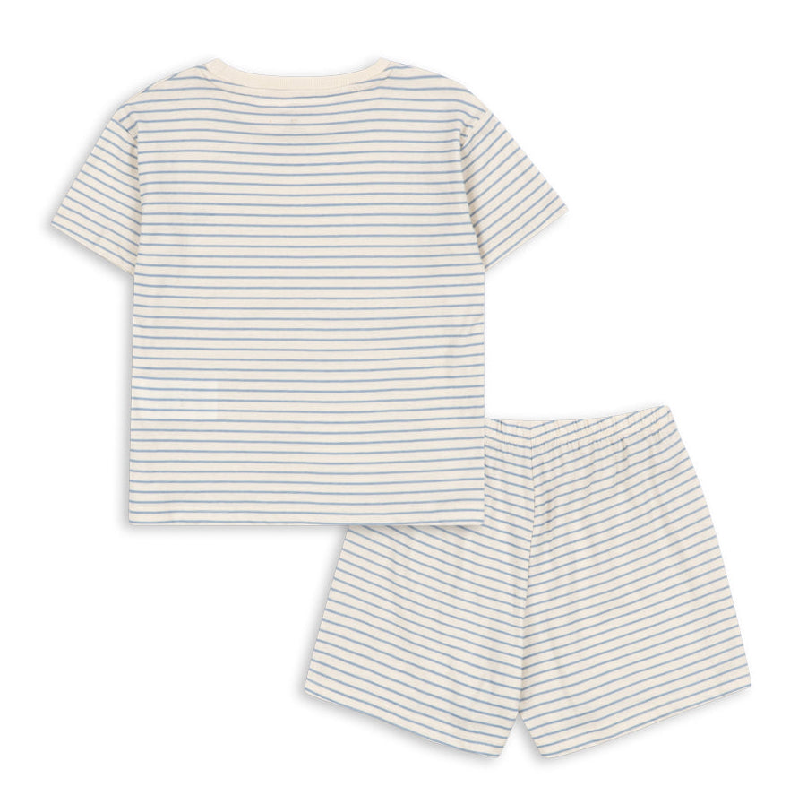 Conjunto Famo (Stripe Bluie) - Konges Sløjd