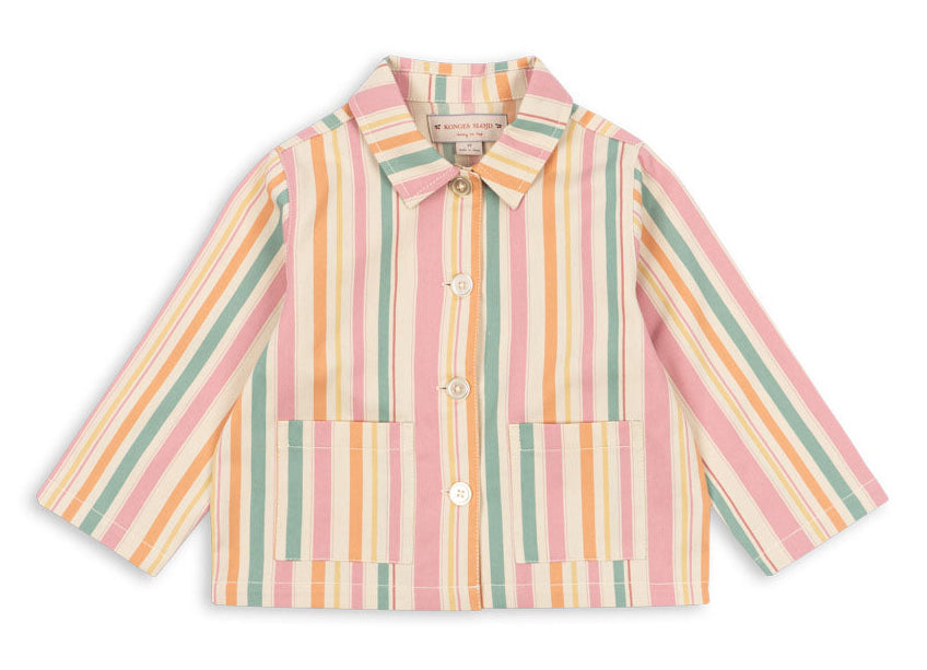 Chaqueta tipo camisa Frankie (Miami Stripe) - Konges Sløjd