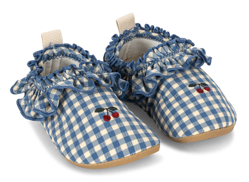 Zapatos de baño Fresia Frill (Harbor Check) - Konges Sløjd
