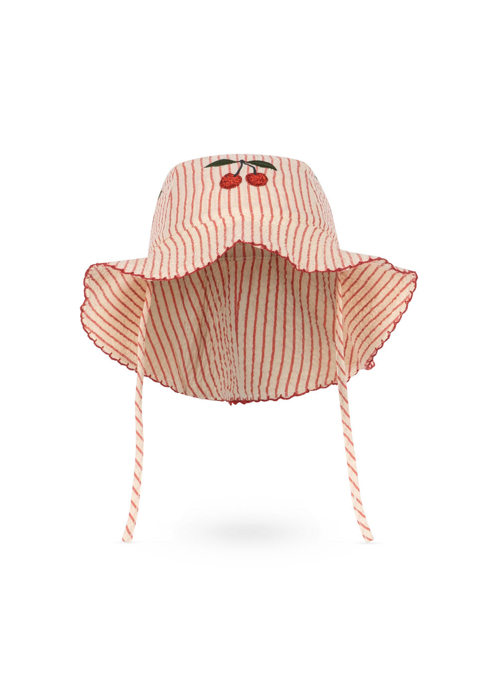 SOMBRERO DE SOL ELLIE GOTS AMOUR STRIPE - Konges Slojd