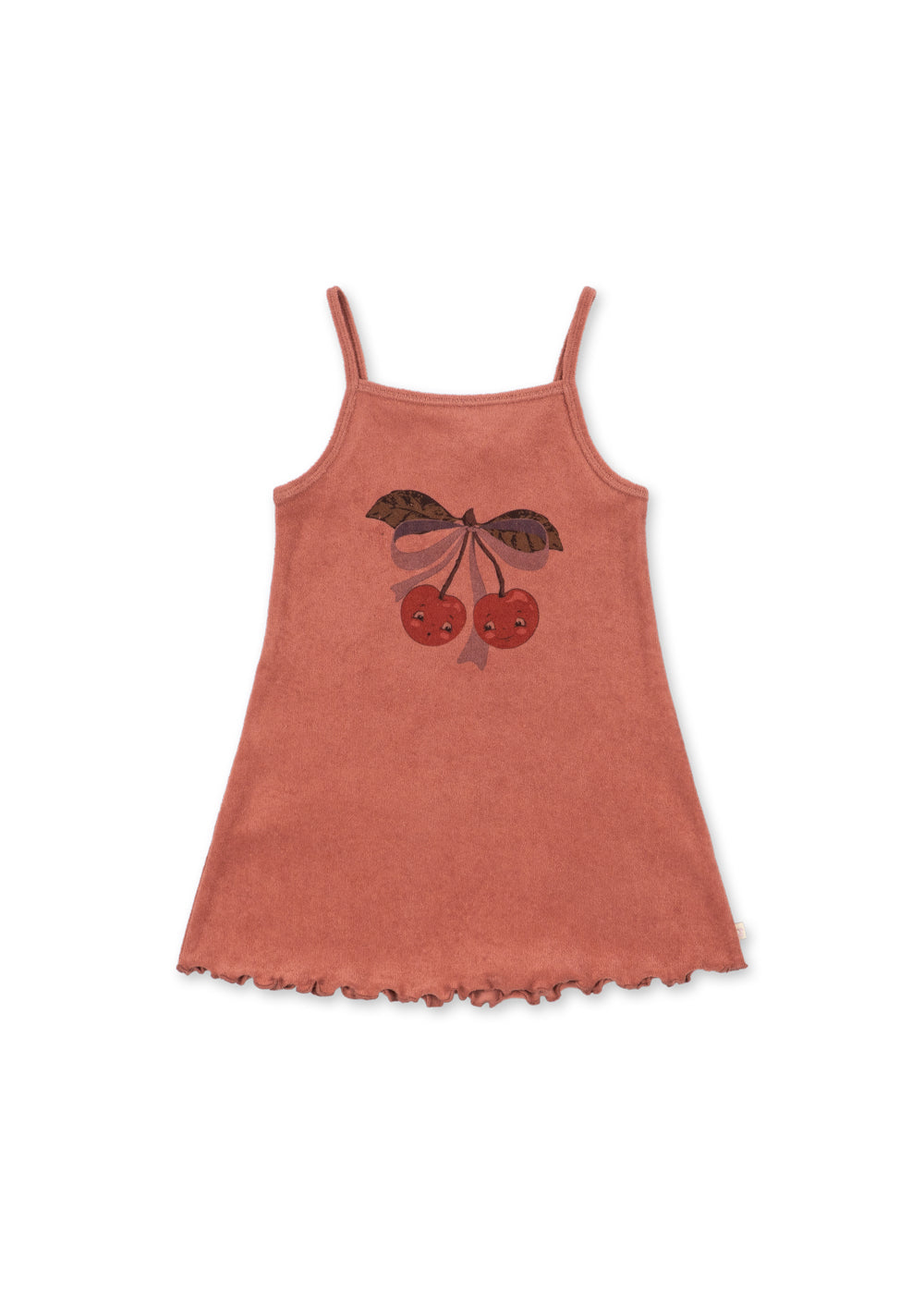 Vestido de tirantes Itty GOTS Canyon Rose – KONGES SLOJD