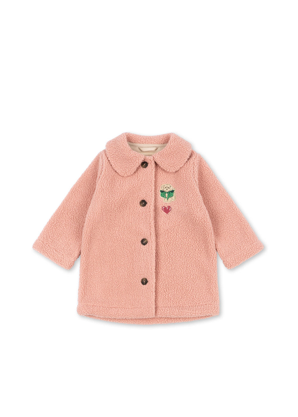 Abrigo de peluche Jody Mellow Rose - Konges Sløjd