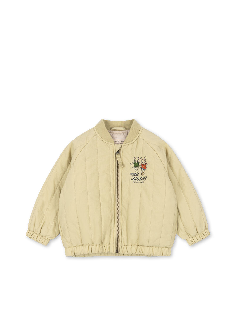 Chaqueta tipo bómber Juno Bomber Jacket Pale Olive Green - Konges Slojd
