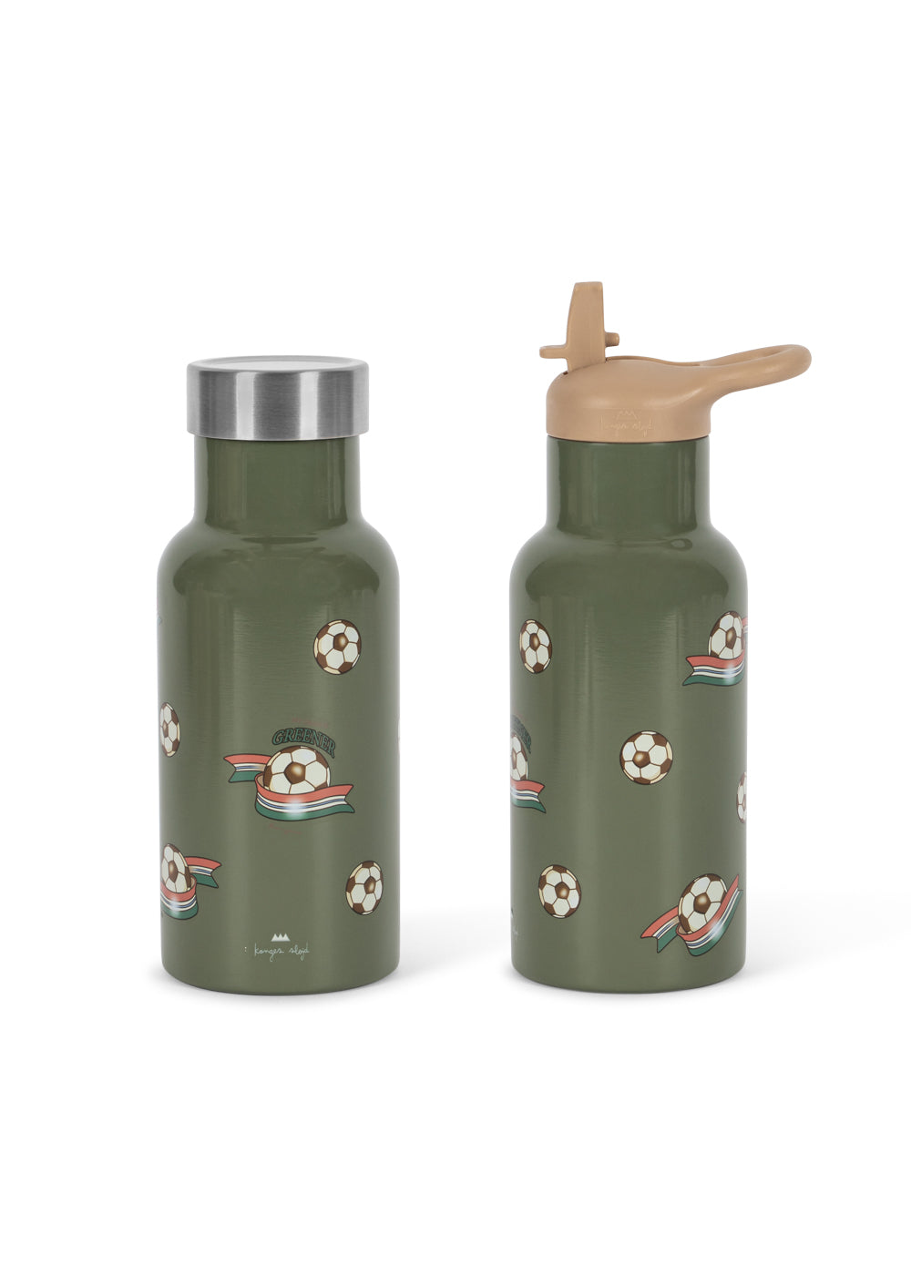 Botella térmica Green/Kick It - Konges Sløjd