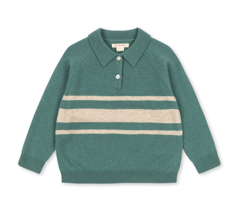 Jersey polo de lana Basi Polo Fairway - Konges Slojd