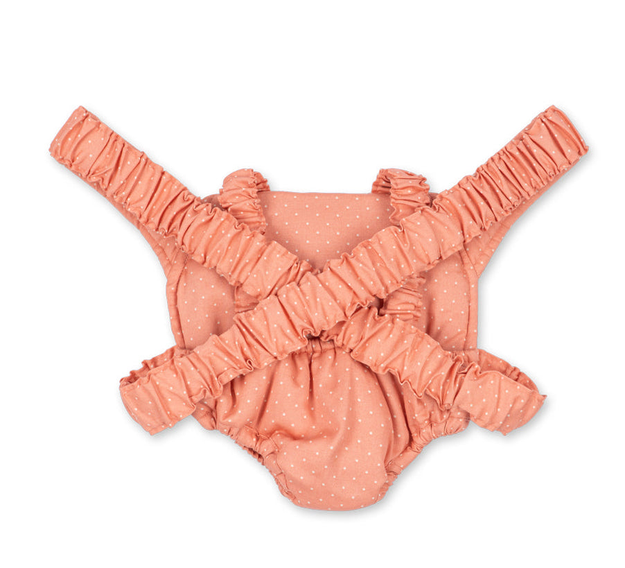 Portabebés para muñecas Doll Carrier Rose Dot - Konges Slojd