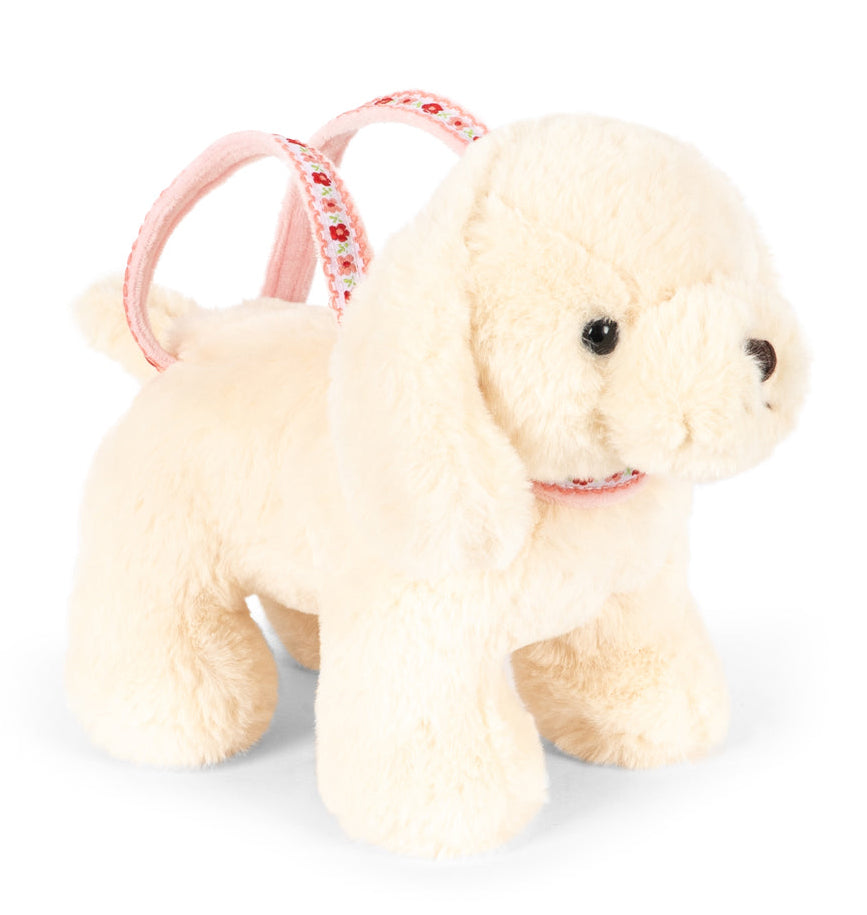 Bolso con forma de perrito Puppy Bag Off White - Konges Slojd
