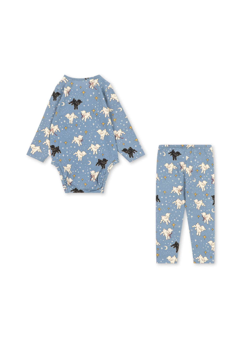 Set Básico de Body y Pantalón GOTS Sheepy - Konges Sløjd