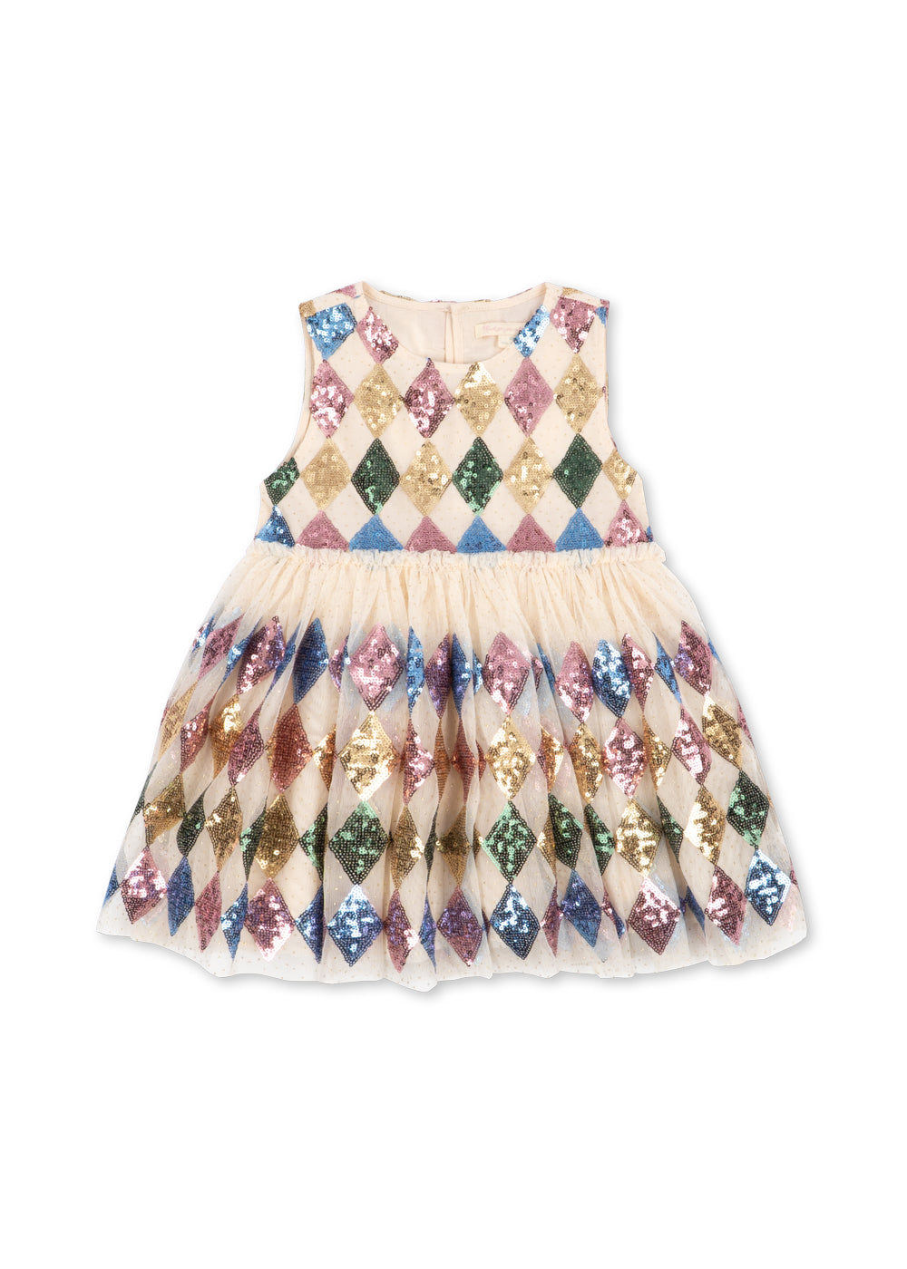 Vestido Arlequín Yvonne Harlekin Sequin - Konges Sløjd