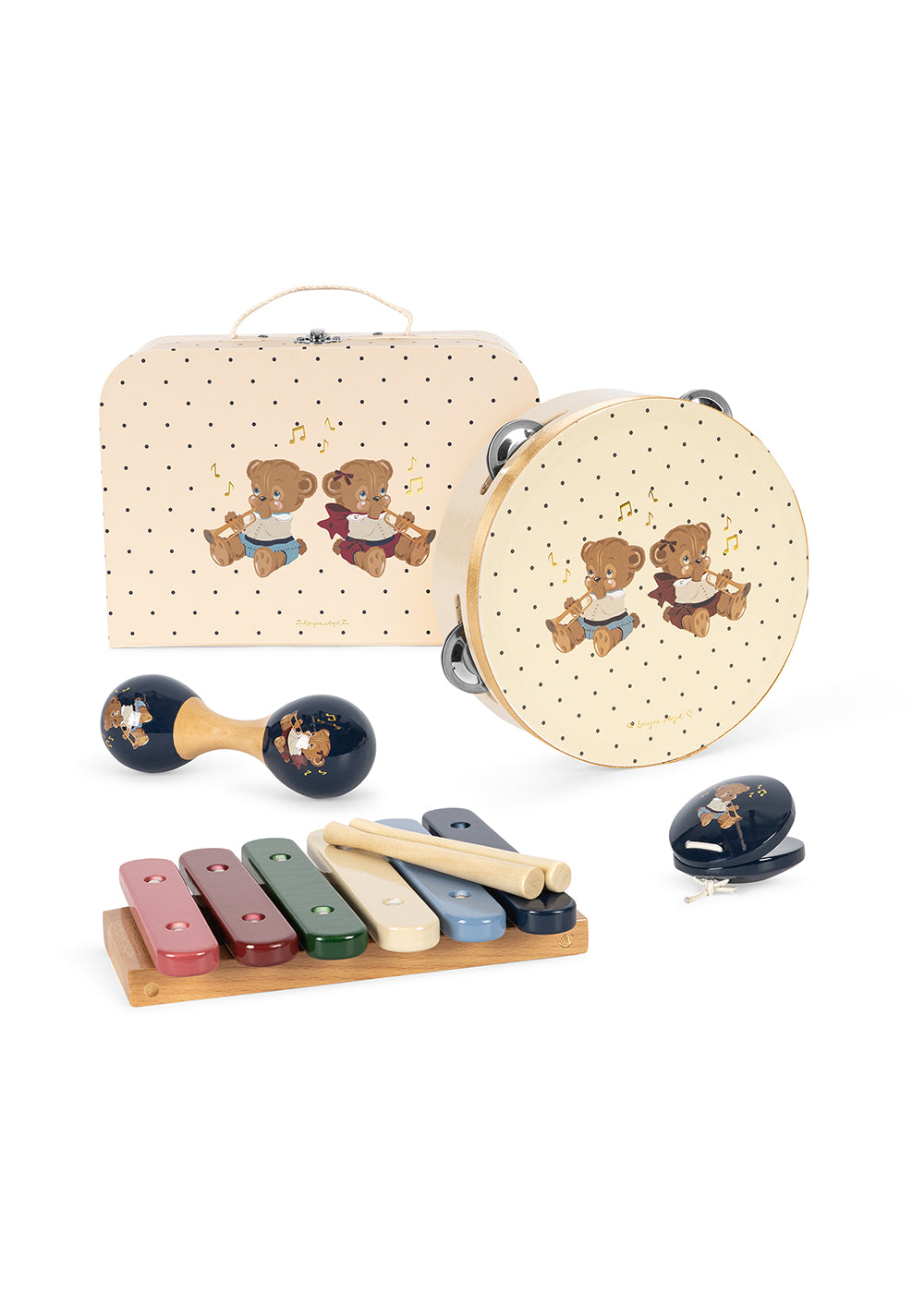 Set de Música FSC Teddy Bear - Konges Sløjd
