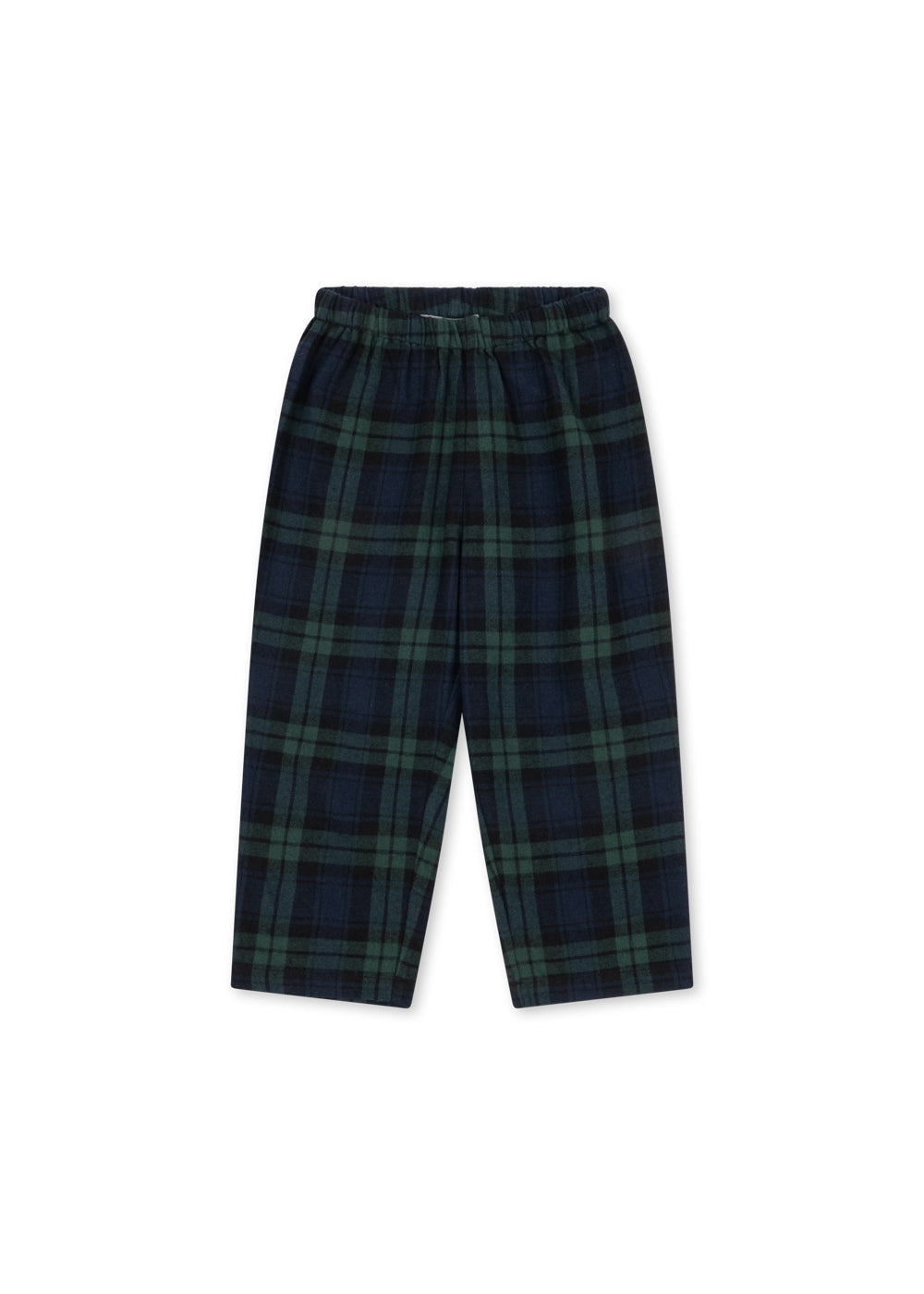 Pantalones Checky GOTS Green Check - Konges Sløjd