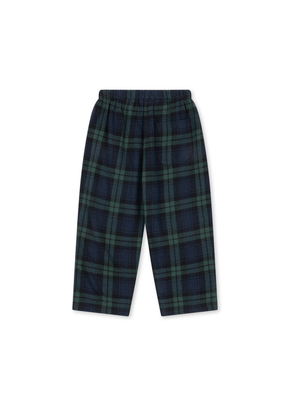 Pantalones Checky GOTS Green Check - Konges Sløjd