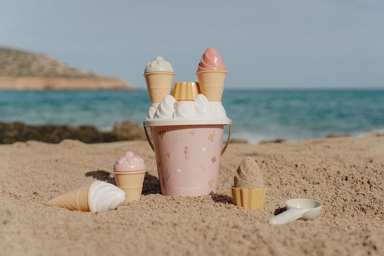 Cubo de helados 14 piezas Pink Ocean Dreams - Little Dutch