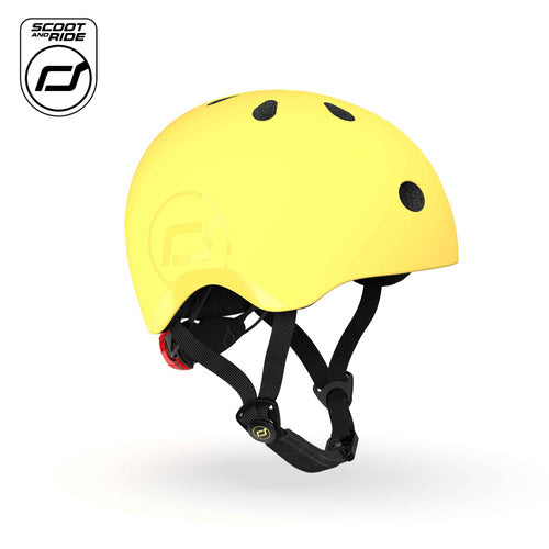 Casco de Seguridad Infantil LED S-M Lemon - Scoot & Ride