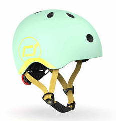 Casco de seguridad infantil LED XXS-S Kiwi - Scoot & Ride