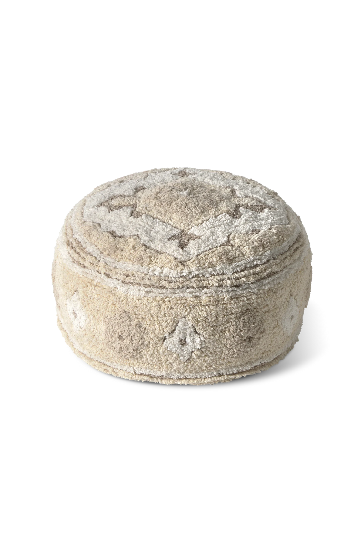 Puf Persian Natural de Lorena Canals.