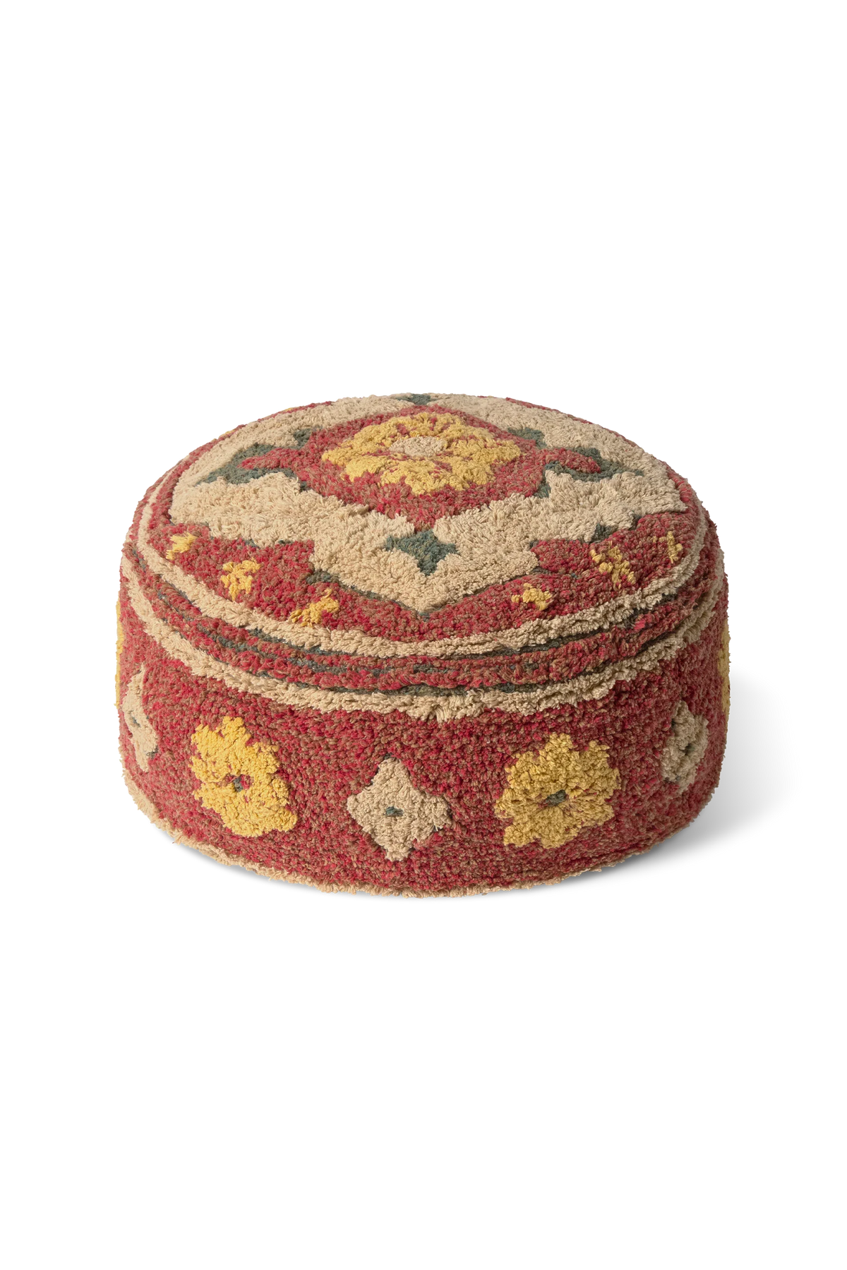 Puf Persian Red de Lorena Canals.