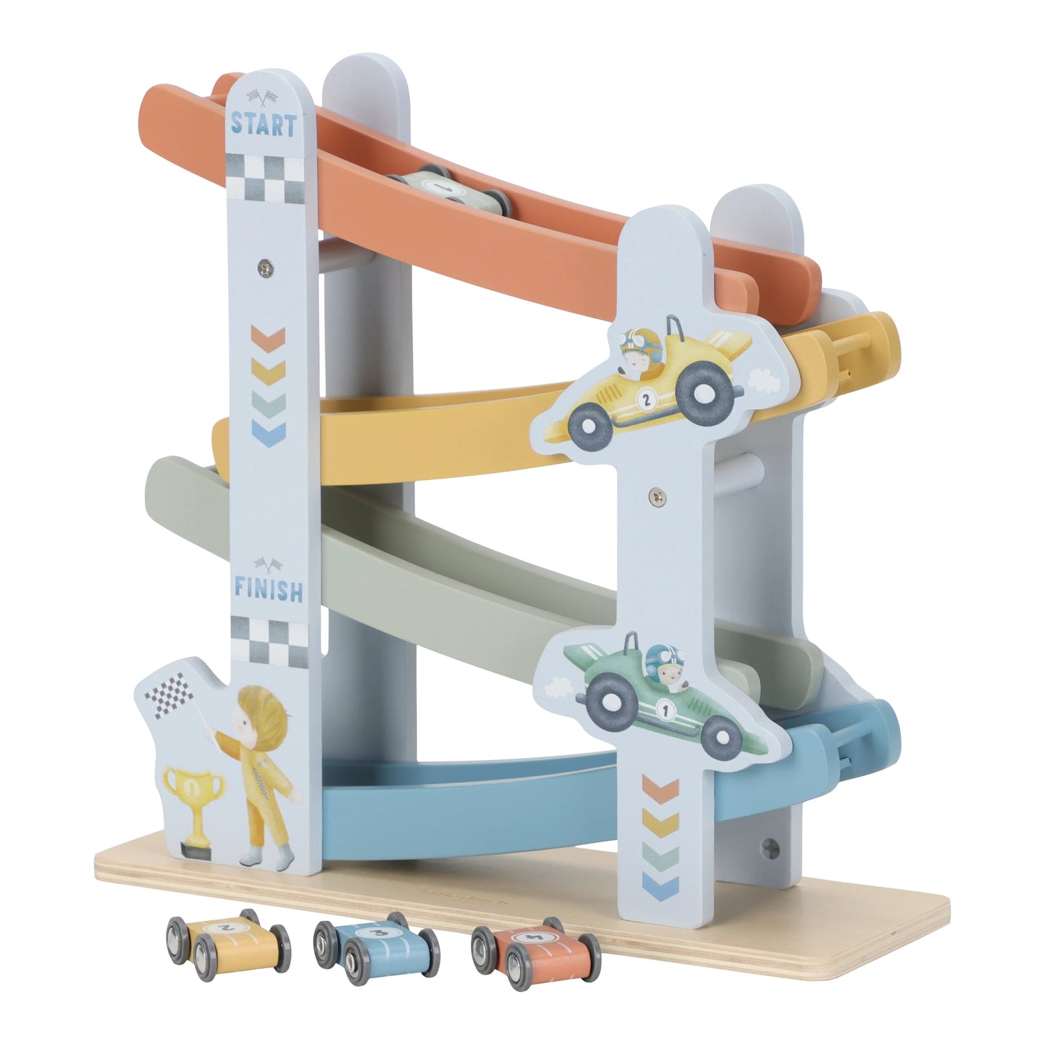 Rampa de Carreras FSC Azul – Little Dutch