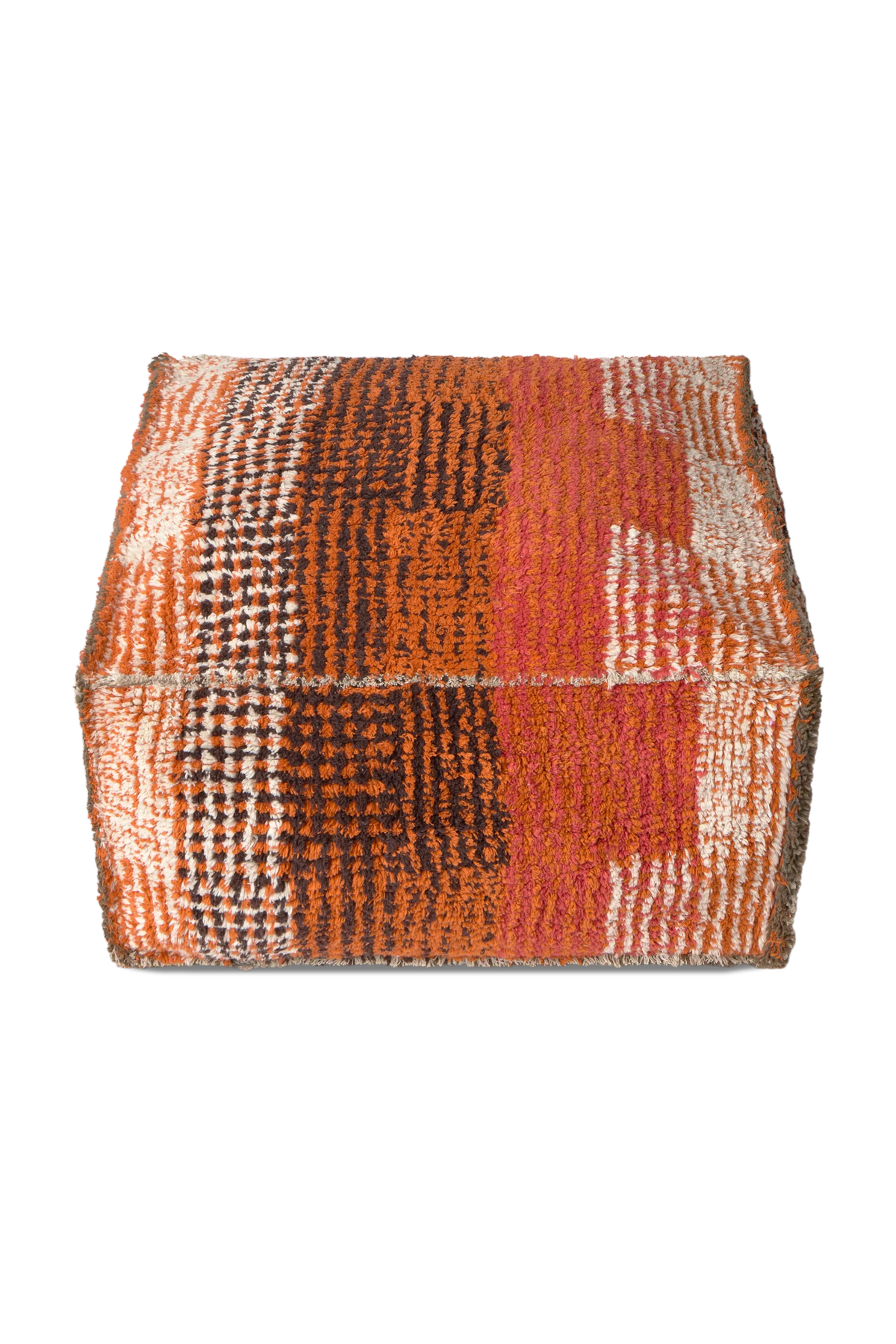 Puf reversible City Maple Red de Lorena Canals.