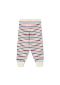 Pantalones de Punto Manis en Algodón Orgánico Antique Stripe – Konges Sløjd