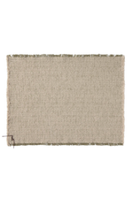Pack 2 individuales Handloom Natural y Caqui de Lorena Canals.
