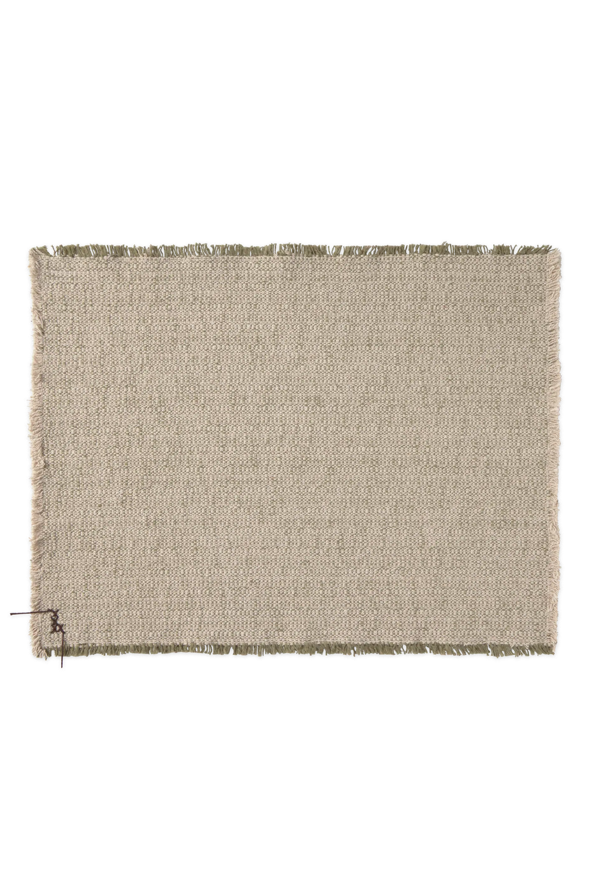 Pack 2 individuales Handloom Natural y Caqui de Lorena Canals.