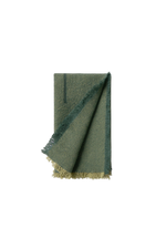 Pack de 4 servilletas Vertical Duck Green de Lorena Canals.