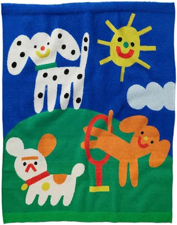 Halcyon Nights Manta para Bebé Puppy Park Baby Blanket