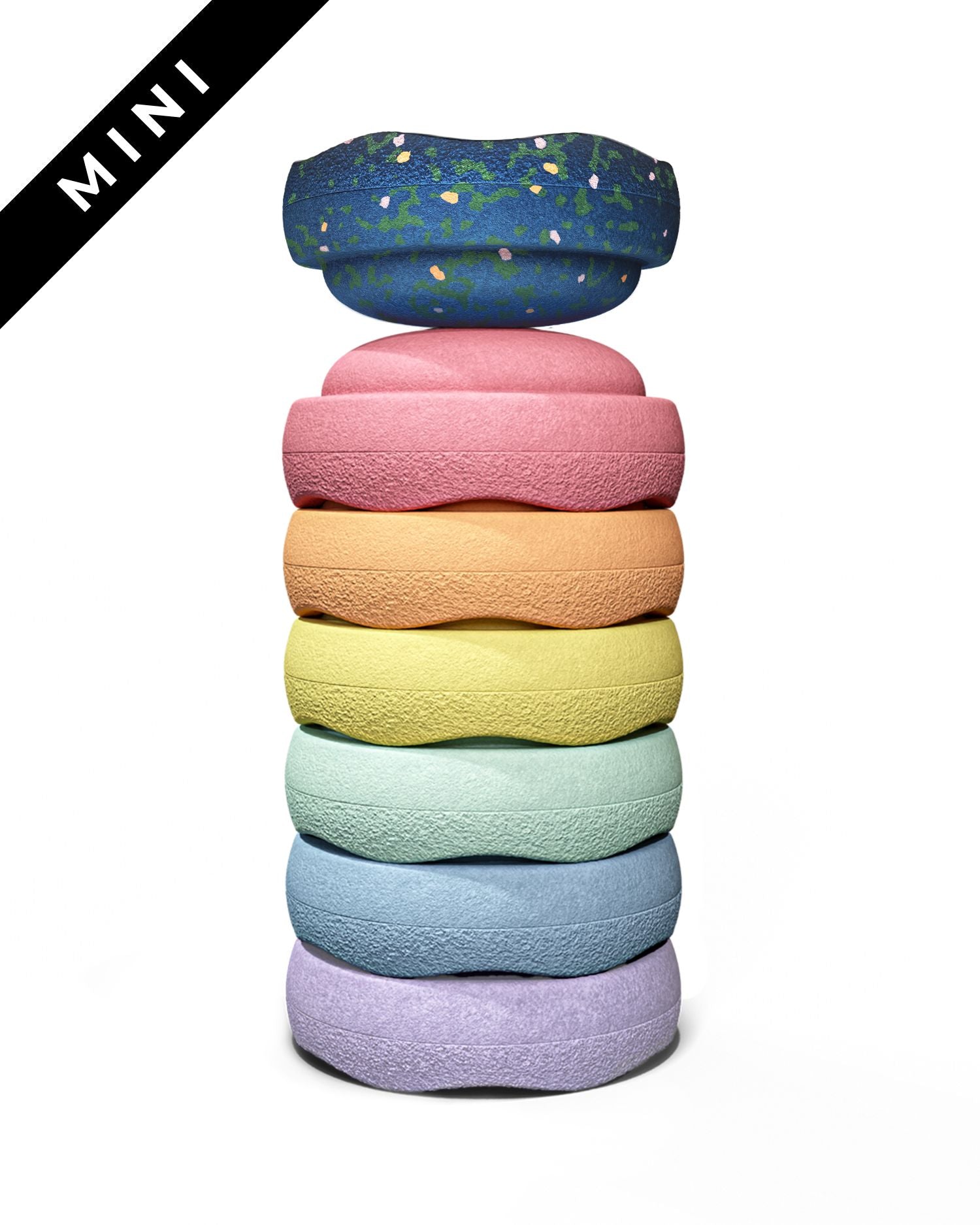 Set Spring Special Mini Rainbow Pastel - Stapelstein