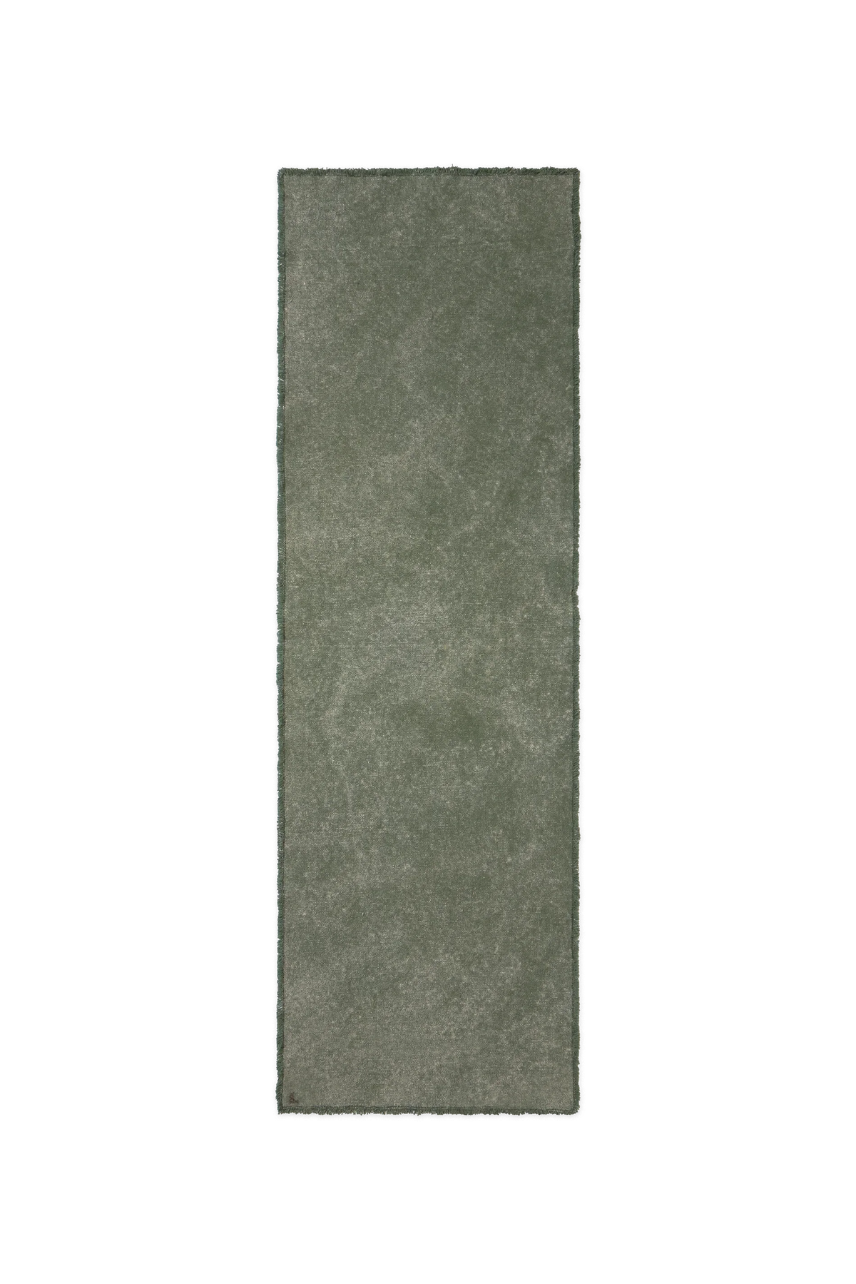 Camino de mesa Stonewashed Duck Green de Lorena Canals.