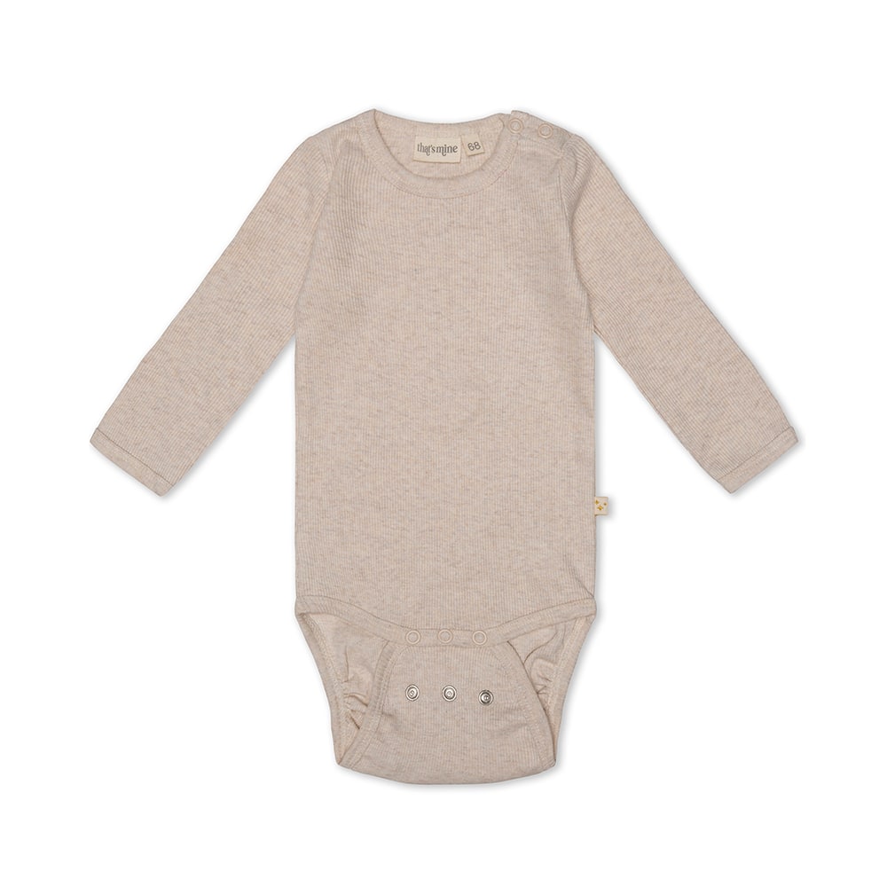 Body Infantil Petra - Light Brown Melange – That’s Mine