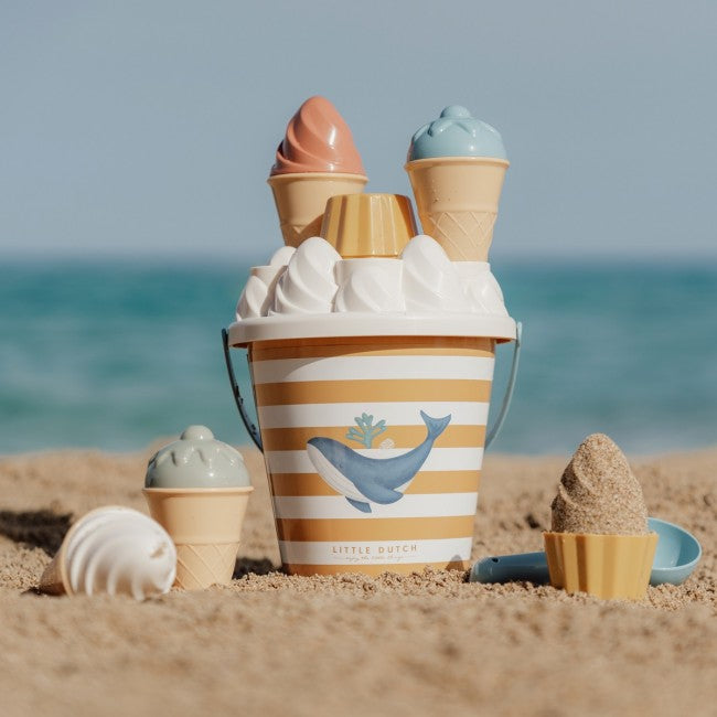 Cubo de helados 14 piezas Blue Ocean Dreams - Little Dutch