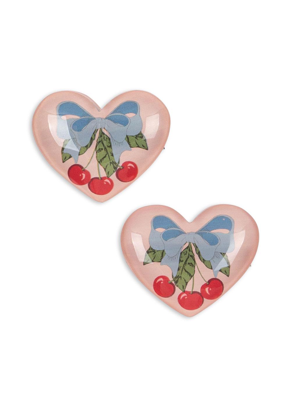 Set de 2 pinzas para el pelo Vilma Amarena – Konges Sløjd