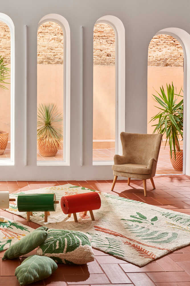 Alfombra lavable Botanic Plants, imagen 2.