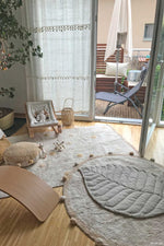 Alfombra lavable Bubbly Natural - Honey, imagen 4.