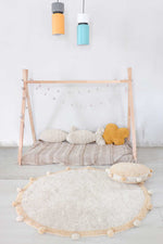 Alfombra lavable Bubbly Natural - Honey, imagen 5.