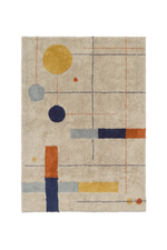 Alfombra lavable Geometrical Shapes de Lorena Canals.