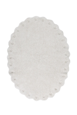 Alfombra lavable Pine Cone Ivory de Lorena Canals.