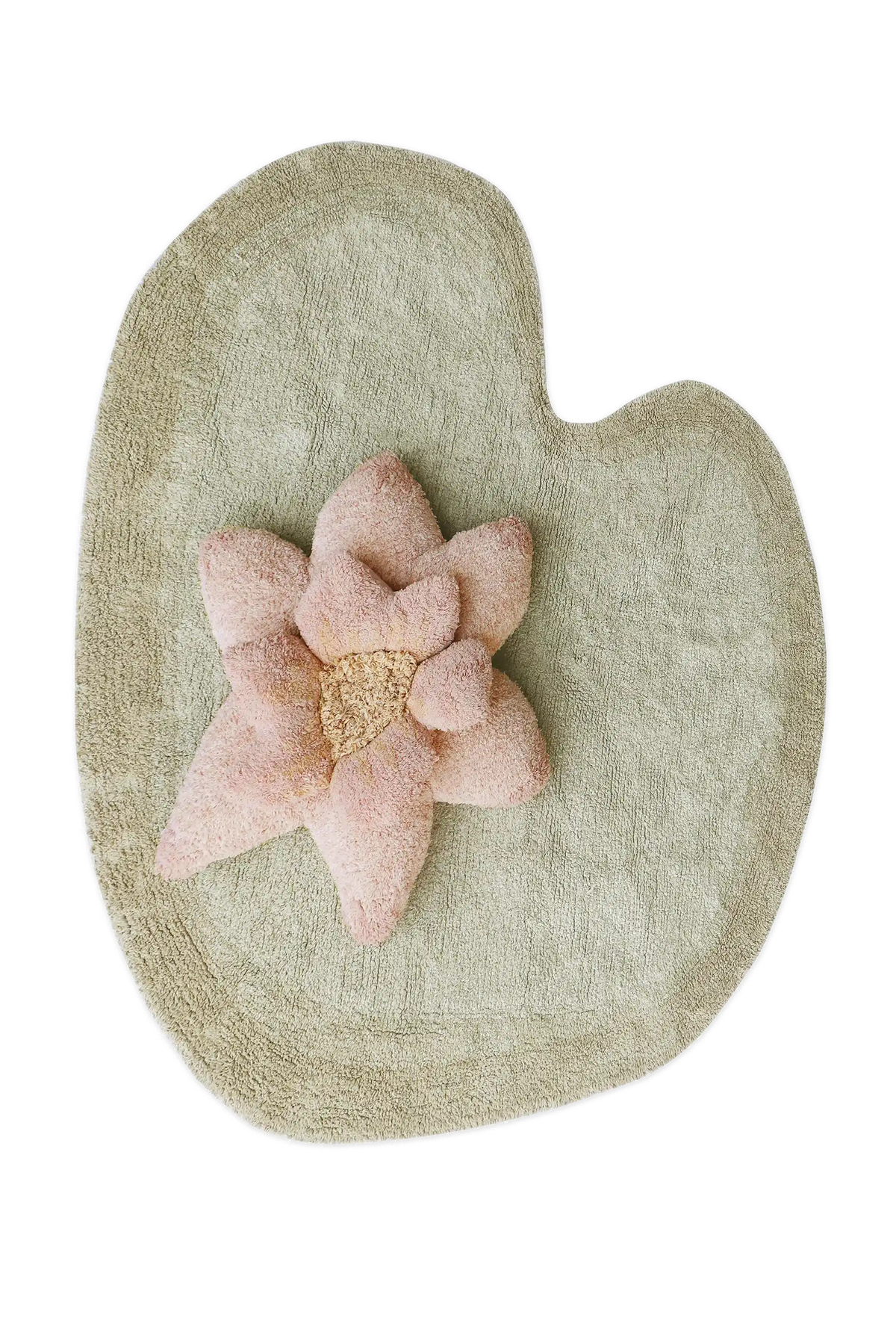 Alfombra lavable Puffy Lily de Lorena Canals.