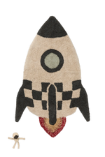 Alfombra de algodón lavable Rocket de Lorena Canals.